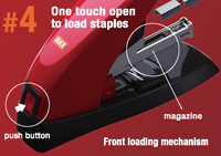 how to load staples one touch stapler